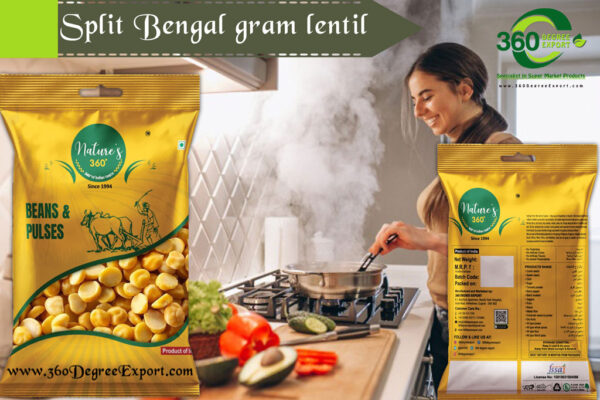 Nature's 360 Split Bengal gram lentil (Chana dal)